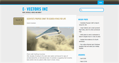 Desktop Screenshot of evectorsinc.com